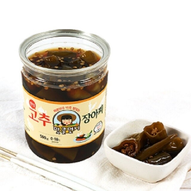 송천팜 양양맛클언니,송천팜 한입고추장아찌500g